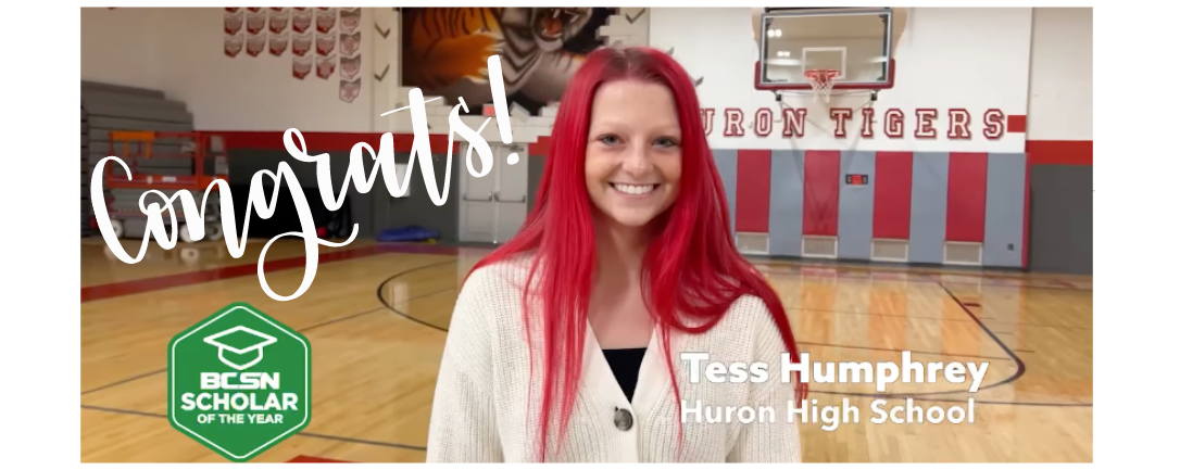 Tess Humphrey BCSN Scholar of the Month